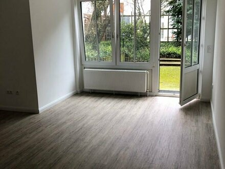 Zentral in Uelzen. Perfekte Aufteilung auf 58 m² und 2 Zimmer. Hier ist man zuhause - Erdgeschosswohnung mit Sonnenterr…