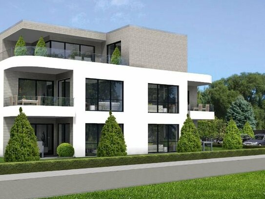 Neubau einer Wohnanlage, nach KfW 40 (01.03.2023) geplant mit 4 Eigentumswohnungen und einem Penthouse ! Hier bieten wi…