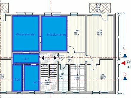 Neu sanierte 2 Zimmerwohnung in Burkau