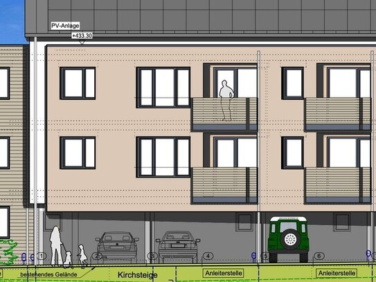 Oberschosswohnung - Neubauprojekt - 9 Familienhaus - Kressbronn