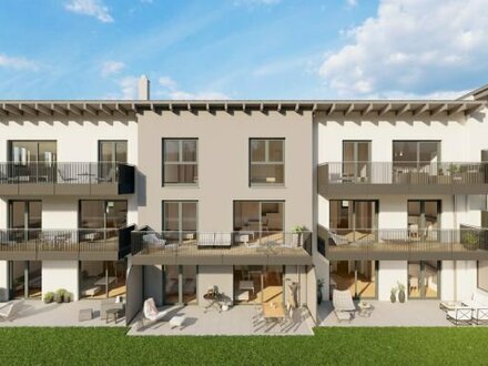 Neubau Penthousewohnung mit Dachterrasse und Balkon! Wohnen am Dr. Schellerer Park Viechtach