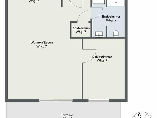 2-Zimmer-Gartenwohnung zum Erstbezug mit Tiefgarage, Aufzug, und vielem mehr