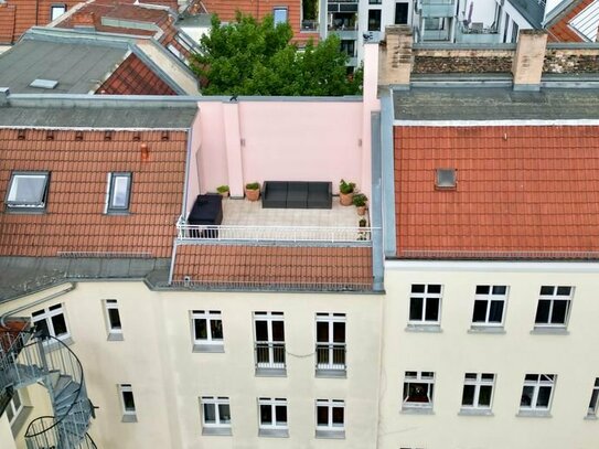 Haus in Haus-Gefühl: Maisonette-Wohnung mit 5 Zimmern und Dachterrasse