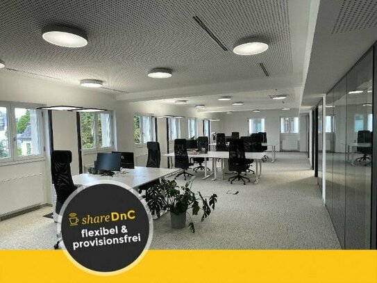 Frisch modernisiertes Open Floor Büro bei Startup im Villenviertel - All-in-Miete