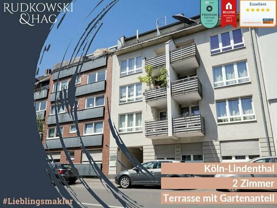 Köln-Lindenthal || Terrasse || 2 Zimmer || Einbauküche