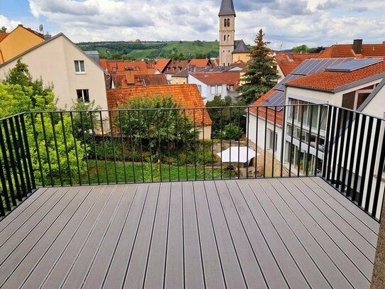 2-Zimmerwohnung Erstbezug in Randersacker mit Balkon