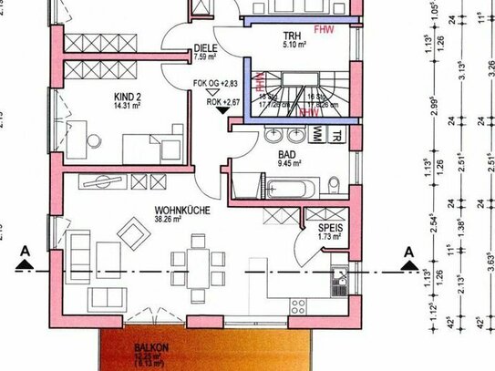 KfW40 Neubau-Erstbezug! Helle 4-Zimmer-Süd-Balkonwohnung in Saal a.d. Donau