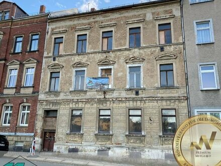 Sanierungsbedürftiges Mehrfamilienhaus in zentrumsnaher Lage von Greiz