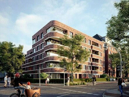 Perfekt für Barmbek - Hochwertige 4-Zimmer-Neubauwohnung mit zwei großzügig geschnittenen Terrassen