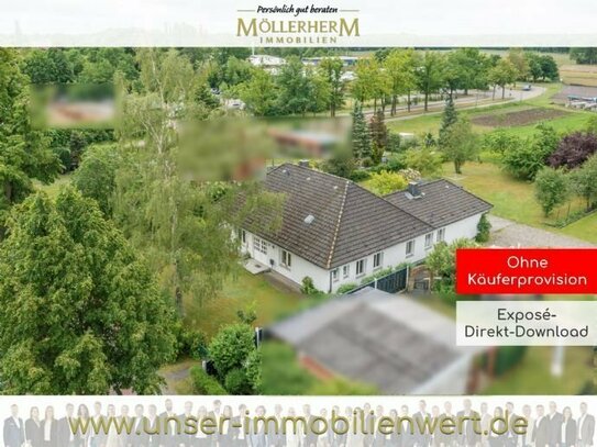 Großzügier Bungalow - mit weiterer Ausbaureserve in Hagenow