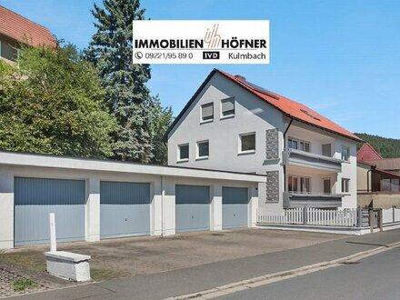 ***Hohe Miete - MFH mit 4 Wohnungen in Kulmbach incl. 4 Garagen***