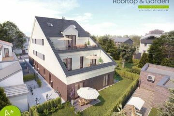 Dachterrasse I Wohnung ohne Dachschrägen I A+ Energieeffizienz I Neubau Rooftop & Garden I provisionsfrei
