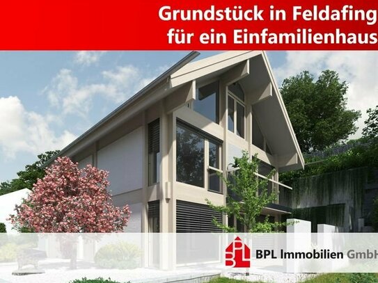 Grundstück für ein Einfamilienhaus in Feldafing am Starnberger See