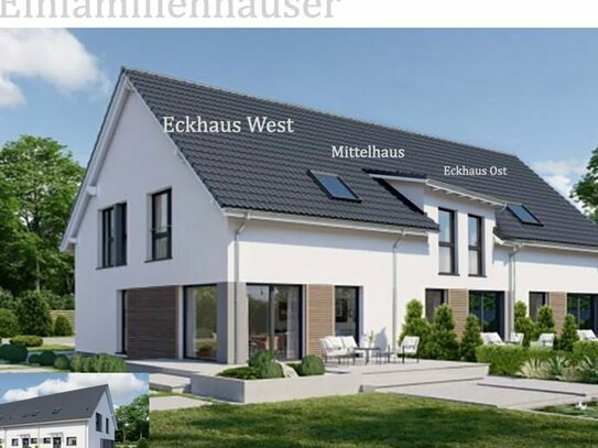 NEUBAU Reihenmittelhaus 4,5-Zimmer mit großem Garten in Waiblingen