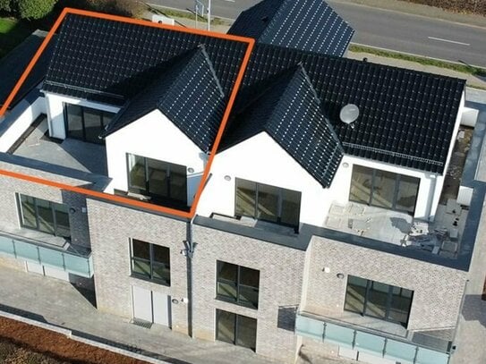 Neubau Mietwohnung mit großer Dachterrasse in Bad Essen!