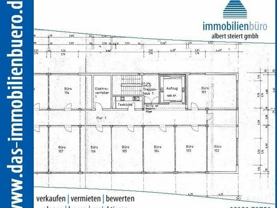 Große Büroflächen in ER-Tennenlohe