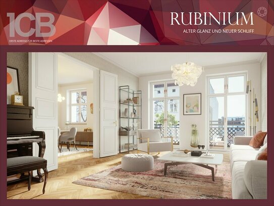 Rubinium City: Premium saniertes City-Apartment im Quartier Savignyplatz
