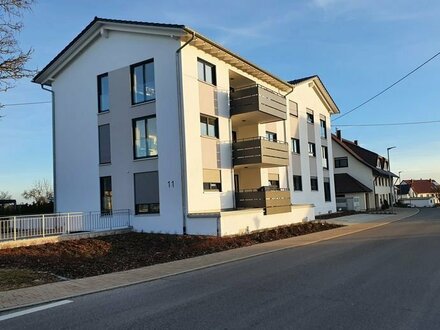 Helle 3,5-Zi.-WHG (rollstuhlgerecht) inkl. TG-Stellplatz, Aufzug + Balkon/Terrasse! | Neubau 2023