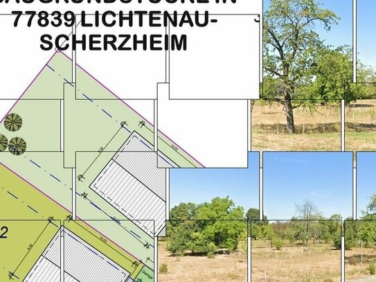 Bauplatz mit 504 m² in Lichtenau Scherzheim für ihr Bauvorhaben!
