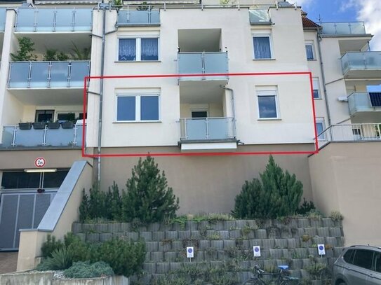 3 Raum Wohnung m. Balkon am Stadtrand von Ammerbach-Beutenberg