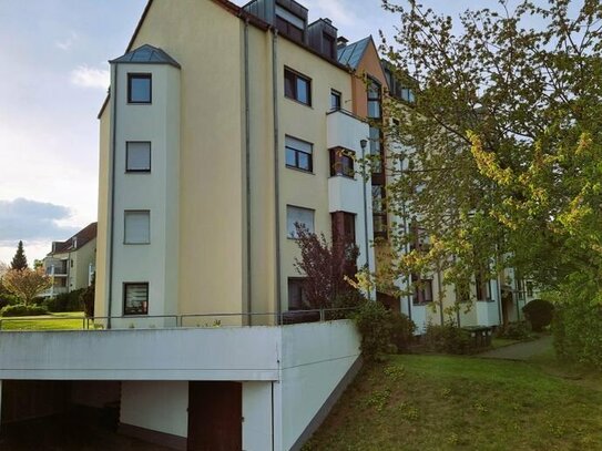 Top Lage! 2-Zimmer-Terrassenwohnung mit Tiefgaragenstellplatz in Schwabach
