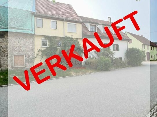 Liebhaber aufgepasst! Reihenmittelhaus mit Ausbaupotential in Fridingen a. d. Donau!