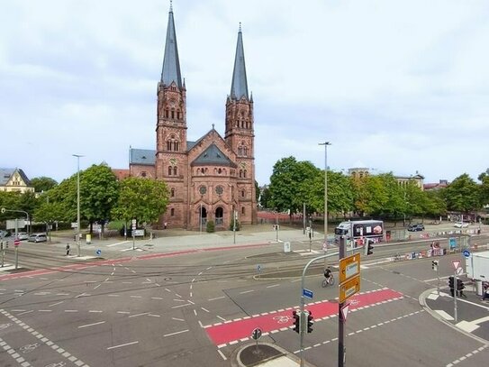 Freiburg - zentral gelegene Büroetagen - gegenüber der Johanneskirche - 882 qm