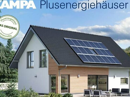 Super eingewachsenes Grundstück mit echtem KAMPA-Plusenergiehaus