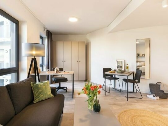 Elegantes Möbliertes Wohnen im Herzen von Düsseldorf-Bilk - LARGE Apartment - Einzug möglich ab 16.07.2024