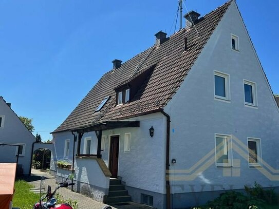 Grundstück mit Baugenehmigung für ein Doppelhaus in Neukeferloh b. München! Einfamilienhaus möglich