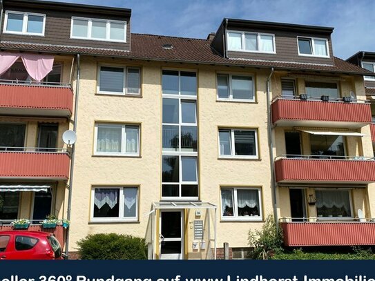 Für Anleger - 3,5 Zimmer Wohnung mit Balkon in zentraler Lage