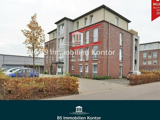 Emden - Neuer Delft ! Hochwertig möblierte Wohnung im 2. OG (Fahrstuhl) mit PKW-Stellplatz und Balkon, Nähe zur Innenst…