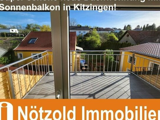 +++Sie suchen das Außergewöhnliche ? Erstbezug, schöne komplett neu erstellte 2,5 ZW im Dachgeschoss mit Balkon! ++++