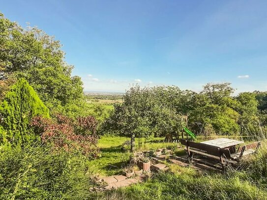 Gartengrundstück mit Aussicht - ruhige Lage mit Weitsicht