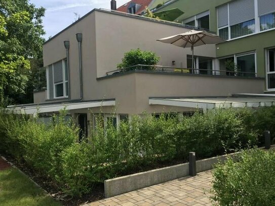 Tolle Terrassenwohnung direkt an den Pegnitzwiesen - 3 Zimmer - 2 Bäder -KfZ-Stellplatz