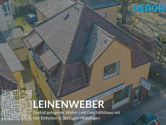 Zentral gelegenes Mehrfamilienhaus mit 4 Einheiten, Garage und Carport in Stuttgart-Möhringen