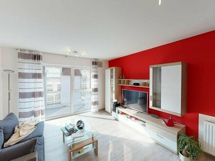 Perfekt zonierte 3-Z. Wohnung mit XXL-Balkon in Sallern