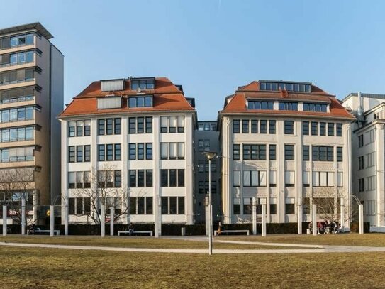 Büroflächen mit Blick im Bosch Areal Stuttgart