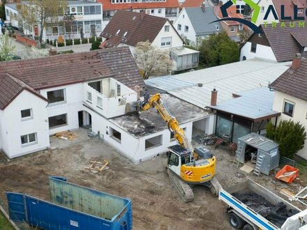 Abbrucharbeiten haben begonnen! Nur noch eine Wohnung FREI!