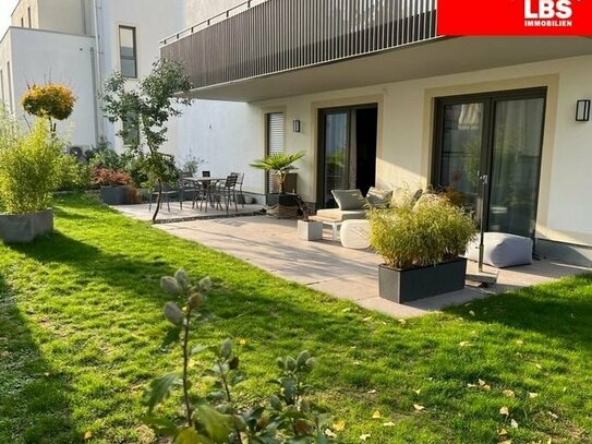 Exklusive & barrierefreie Wohnung mit tollem Garten