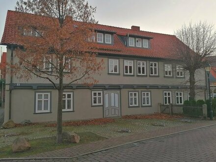 gepflegte 1-Raum-Wohnung mit kleiner Terrasse im Zentrum von Ilsenburg