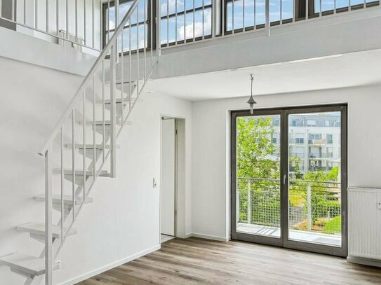 1-Zimmer-Maisonett-Apartment mit Balkon und Tiefgaragenstellplatz in Schönefeld