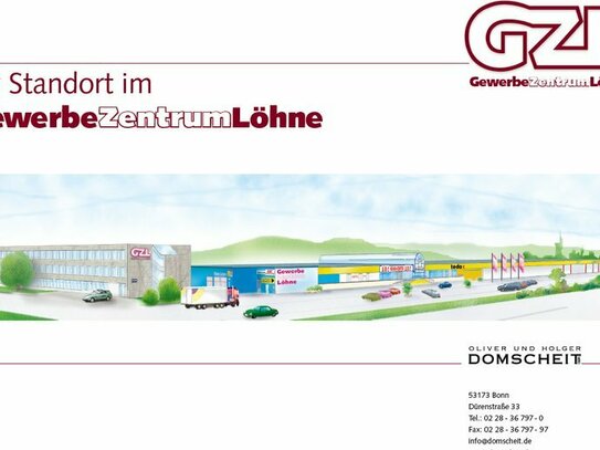 GZL Löhne - Produktions- und Lagerfläche, zentral gelegen, flexibel aufteilbar, provisionsfrei