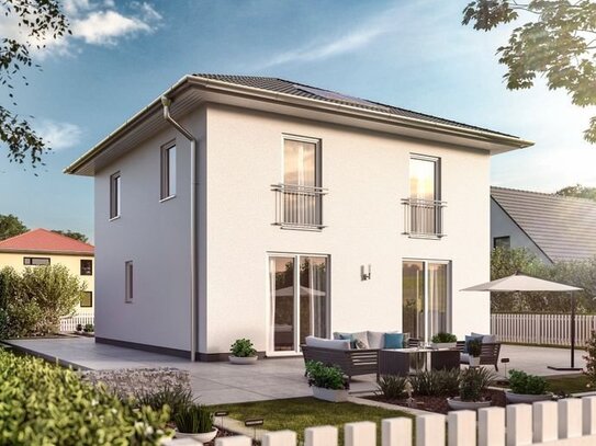 Moderne Eleganz für Ihr Grundstück - Unser Stadthaus wird Ihr Zuhause! - Förderfähiges KfW40 Haus