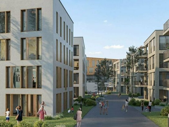 Selbstbezug oder ideale Kapitalanlage: 2-Zimmer-Wohnung mit Westloggia in Landsbergs Zukunftsquartie