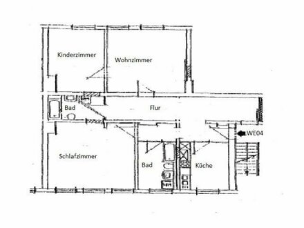 Traumhafte 3 Zimmer-Wohnung mit 2 Bädern