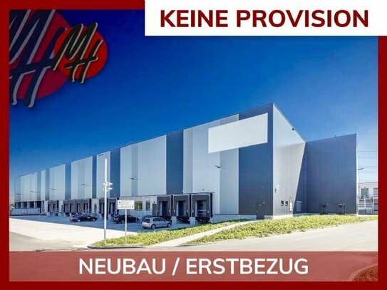 PROVISIONSFREI - LOGISTIK-NEUBAU - 40.000 m² / teilbar - viele Rampen - 12 m Höhe - JETZT INFORMIEREN