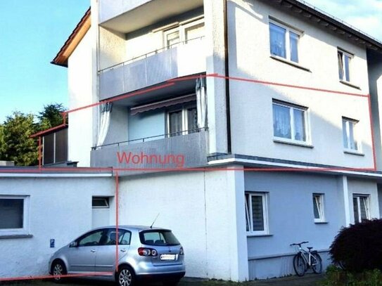 Renovierte 3 Zimmerwohnung mit 2 Balkonen, Garage, Rudolfshöhe