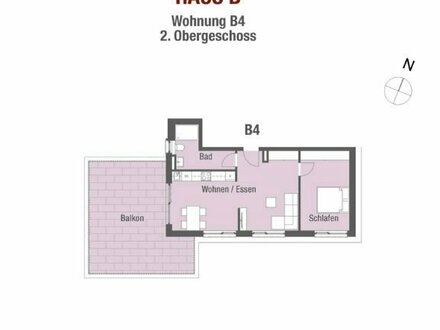 Wohnanlage OPPIDUM ökologisch und nachhaltig KFW 55 Haus B Wohnung 4