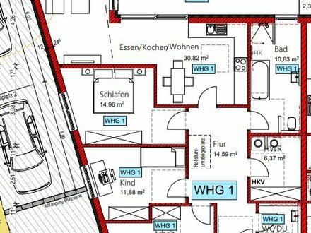 Attraktive 4-Zimmer Wohnung in Blitzenreute (Whg1)